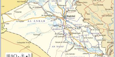 Kartes Irākas ceļiem