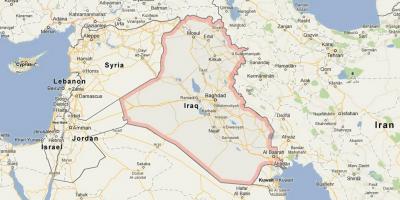 Karte Irākā
